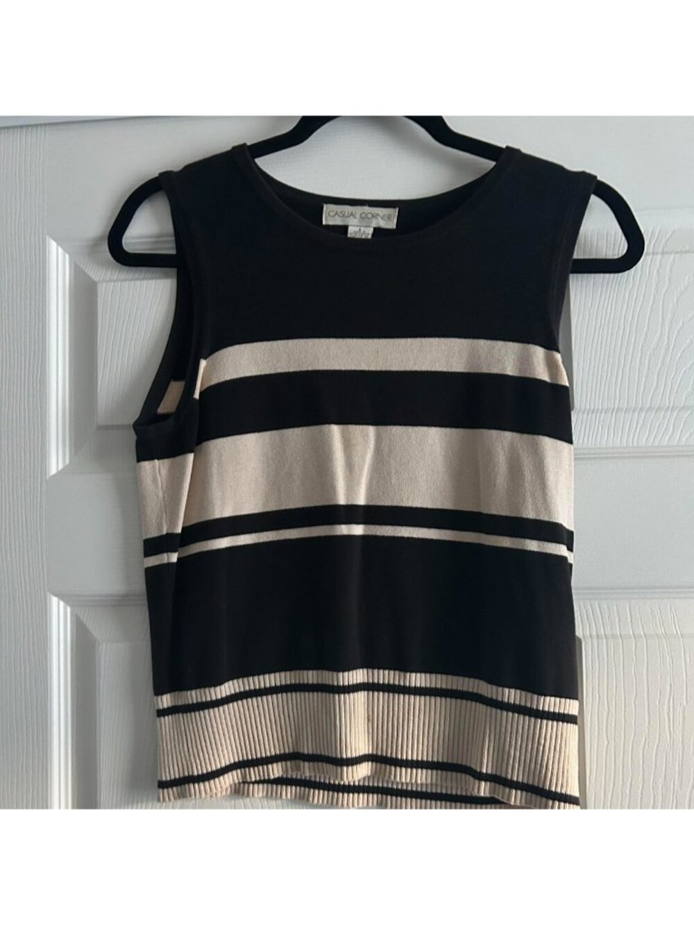 Casual Corner Vest, worn a few times-small stains...